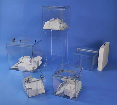 Selection d'urnes electorales, des ellections officielles aux éléctions professionnelles